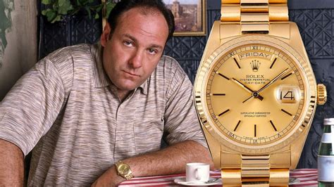 the sopranos rolex|watch on The Sopranos tv show.